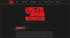 Desktop Screenshot of louderthanabombcincy.com